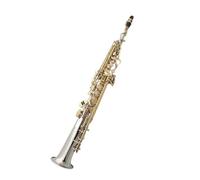 Sassofono Professionale Strumento Per Sassofono Con Chiave Argento E Oro Per Sassofono Soprano A Tubo Dritto B Piatto E Professionale