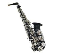 Sassofono Professionale SUZUKI Sassofono Contralto Ottone Mib Tune Strumenti Musicali Sassofono Placcato Nichel Nero E-bemolle Con Custodia