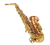 Sassofono Professionale Tipo Di Prestazione Alto Mib Tune Sassofono Ottone Strumento Musicale Lacca Dorata Con Custodia E Accessori Per Strumenti(B)