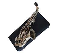 Sassofono Sassofono Acuto Di Grado Professionale Curvo Bb Tune Sax Strumento Musicale Con Bocchino