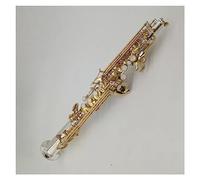 Sassofono Sassofono Acuto Professionale In Chiave B Con Struttura One-to-one Sax Nichelato In Rame Bianco