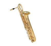 Sassofono Sassofono Baritono In Ottone Con Chiave In Mib Dorato Perfetto Per I Musicisti
