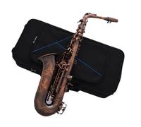 Sassofono Sassofono Contralto Antico Professionale Rosso Fa Acuto Mib Con Campana Incisa E Custodia