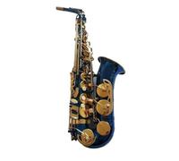 sassofono Sassofono contralto giapponese Chiave in oro blu Sassofono super professionale con bocchino Accessori
