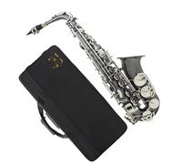 Sassofono Sassofono Contralto In Mi Nichel Nero Con Scatola E Accessori(Saxophone set)