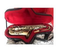 sassofono Sassofono Contralto In Mib Simulazione Antica Sax Contralto Strumento Musicale A Fiato Professionale (Color : Leather bag)