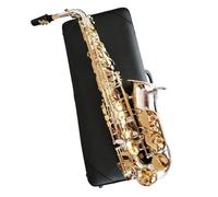 sassofono Sassofono Contralto Placcato In Argento, Chiave Dorata, Sax Professionale Super Play Con Custodia