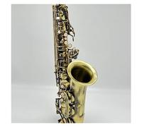 Sassofono Sassofono Contralto Professionale Antico Mestiere Spazzolato Tasti Incisi In Profondità E-tune Strumento Per Sax Contralto (Color : 02)