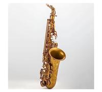 Sassofono Sassofono contralto professionale E modello di intaglio one-to-one per sassofono color caffè piatto
