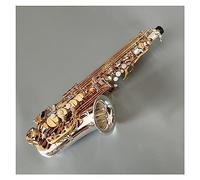 Sassofono Sassofono Contralto Silvering Body Gold Key Strumento Musicale Sax Professionale Con Custodia E Bocchino