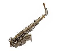 Sassofono Sassofono professionale in mi bemolle contralto Chiavi in vernice nichel brillante Strumento per sax con corpo tubolare in cupronichel