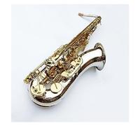 Sassofono Sassofono Tenore Corpo Nichelato Chiavi Dorate Sax Tenore Strumento Musicale Con Manico Ad Ance Bocchino