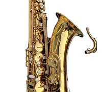 sassofono Sassofono tenore in si bemolle ottone laccato oro professionale per suonare il sax per strumenti jazz a fiato con custodia (Color : Light Yellow)