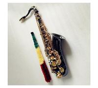 Sassofono Sassofono Tenore Strumento Musicale Nichelato Nero Chiavi Dorate Sassofono Con Accessori