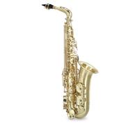 Sassofono Sax Alto Fa in Ottone Oro Laccatura Lucida Professionale Set Borsa