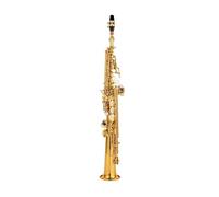 Sassofono Saxophone Dritto In Ottone Bb B Sax Piatto Sassofono Strumento A Fiato Modello Intagliato (Color : 02)
