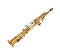 Sassofono Saxophone Dritto In Ottone Bb B Sax Piatto Sassofono Strumento A Fiato Modello Intagliato