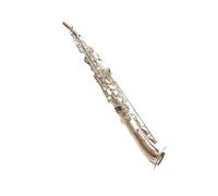 Sassofono Saxophone Sax Saxophone In Si Bemolle Argentato Con Custodia, Bocchino, Ance, Collo