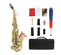 Sassofono Saxophone Sib Bronzo Fosforoso Corpo In Rame B Set Sax Piatto Con Custodia Accessorio Per Sax Strumenti A Fiato Professionali