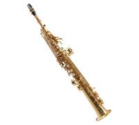 SASSOFONO SOPRANO SAX STRUMENTO A VIATO TASTO FA# BOCCHINO CUSTODIA SET PULIRE