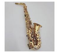 Sassofono Strumento A Fiato Professionale Sassofono Contralto Eb Tune Chiavi Dorate Ottone Placcato Con Accessori Per Custodia