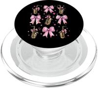 Sassofono Strumento Sassofonista Saxist Sax Girl Coquette PopSockets PopGrip per MagSafe