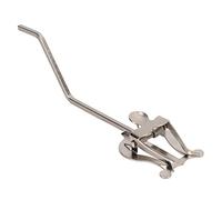 Sassofono Supporto per Clip per Spartiti, Aspetto Argentato Leggio per Spartiti da Marcia, Ferro Leggii per Musica - Supporto a Morsetto per Sax Lira per le Bande Musicali (Tipo A)