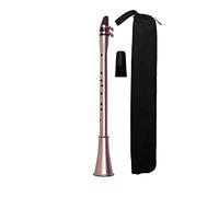 Sassofono Tascabile ABS Sax Mini Sassofono Portatile Piccolo Sassofono Con Borsa Per Il Trasporto Strumento A Fiato (Color : F Key)