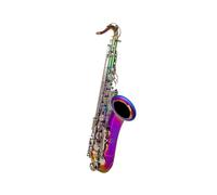 Sassofono Tenore Alto Bb Tune Strumento A Fiato Laccato Dai Colori Abbaglianti Con Custodia E Accessori (Color : 02)
