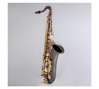 Sassofono Tenore Bb Tune Black Nickel Laccato Oro Strumento A Fiato Con Custodia Accessori Sassofono per principianti Kit