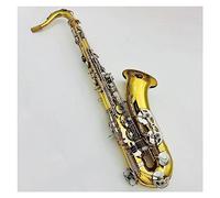 Sassofono Tenore Bb Tune Brass Lacca Oro Argento Chiave Strumento A Fiato Professionale Con Accessori Sassofono per principianti Kit