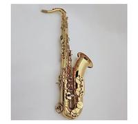 Sassofono Tenore Bb Tune Corpo In Ottone Lacca Dorata Sassofono Strumento Musicale Con Custodia Accessori Sassofono per principianti Kit
