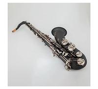 Sassofono Tenore Bb Tune Strumento A Fiato Con Placcatura In Nichel Nero Opaco Con Accessori Per Custodia Sassofono per principianti Kit