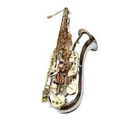 Sassofono Tenore Chiavi Dorate Argentate Sax Tenore Bocchino Legatura Ance Collo Strumento Musicale