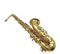 Sassofono Tenore Laccato Oro Sax Tenore Professionale Con Custodia Per Ance, Bocchino Al Collo (Color : 03)