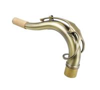 Sassofono Tenore Manico Piegato Accessori Professionali Per Strumenti A Collo Piegato In Ottone Laccato Antico In Rame Rosso (Color : 01)