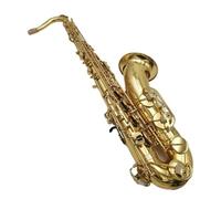 Sassofono Tenore Professionale Con Custodia, Ance, Manico, Laccato Oro(Bag B)