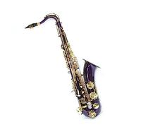 Sassofono Tenore Viola Bb Tune Strumento Musicale In Ottone Con Custodia Accessori Sassofono per principianti Kit