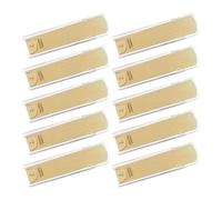 Sassofono vecchio - Natural Perfect Arco sassofono Reeds | 10 pipe per sassofono | ricambio naturale per sassofono Rek | accessorio per strumenti musicali per performance palcosceniche, concerti,