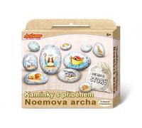 Sassolini con storia Arca di Noè ARTLOVER