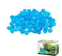 Sassolini Luminosi Decorativi Per Giardino E Esterni | 300 Pezzi Resistenti alle Intemperie e Realistici - Pietre Guida Notturna Per Vialetti - Paesaggistica Acquario Vialetti Patio Carrabile Cortile
