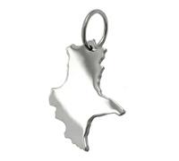 Sassonia-Anhalt - Rimorchio BRD Territorio Statale 925 Argento Vera Unisex