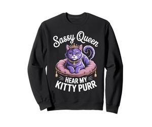 Sassy Cat Queen disegna Un Divertente Scherzo con Kitty Diva Felpa