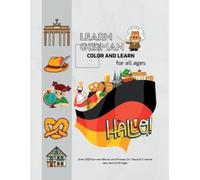 Sassy Design Studio German Picture Dictionary Coloring Book (Tascabile)