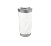 Sassy Lassie - Arpa celtica irlandese per San Patrizio Bicchiere termico in acciaio inox doppia parete