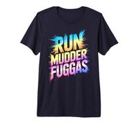 Sassy Mud Run Mudder Fockers Mudda Mudding Queen Muddy Trail Maglietta Premium