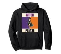 Sassy Witch Please Pin Up Costume di Halloween Felpa con Cappuccio