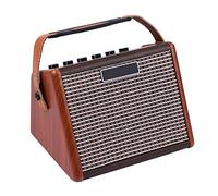 Sasuori AG-15A 15W Amplificatore per Chitarra Acustica Portatile Amplificatore BT Altoparlante Batteria Ricaricabile Incorporata Con Interfaccia Microfono