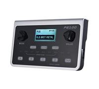 Sasuori PE100 Processore Multieffetto Pedale Effetti per Chitarra 39 Effetti 40 Pattern Batteria 10 Metronomi Tap Tempo