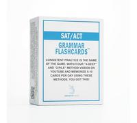 SAT-ACT Grammar Flashcards by Growth WiseQ